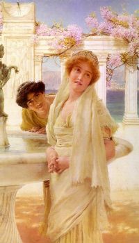 Sir Lawrence Alma-Tadema, 'A Difference of Opinion'