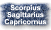 Scorpius, Sagittarius and Capricornus