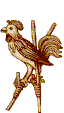 What event would be complete without a chicken 
on stilts?